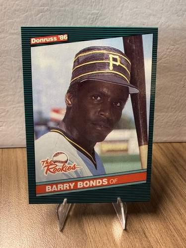 Barry Bonds #11 — 1986 Donruss The Rookies baseball card
