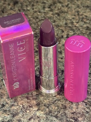 Urban Decay X Kristen Leanne Vice Lipstick~Spellbound~Mega Matte~NIB~Full Size