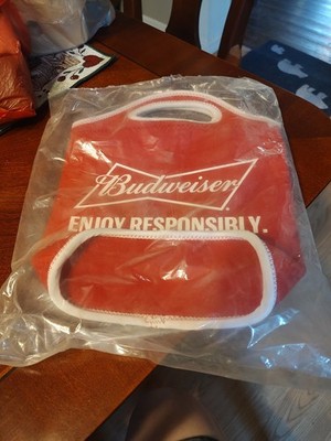 Budweiser 6 Pack Insulated Cooler Bag