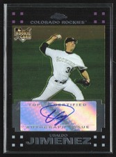 Top 5 Ubaldo Jimenez Rookie Cards 10