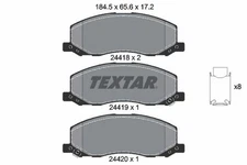 Textar Front Brake Pads Set For Opel Saab Vauxhall 9-5 Insignia
