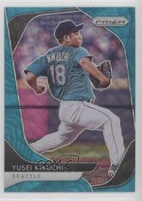 2020 Panini Prizm Tier II Teal Wave Prizm Yusei Kikuchi #150 1u6