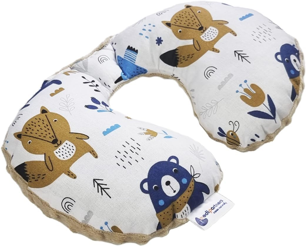 Cuscino da viaggio per bambini in cotone Minky