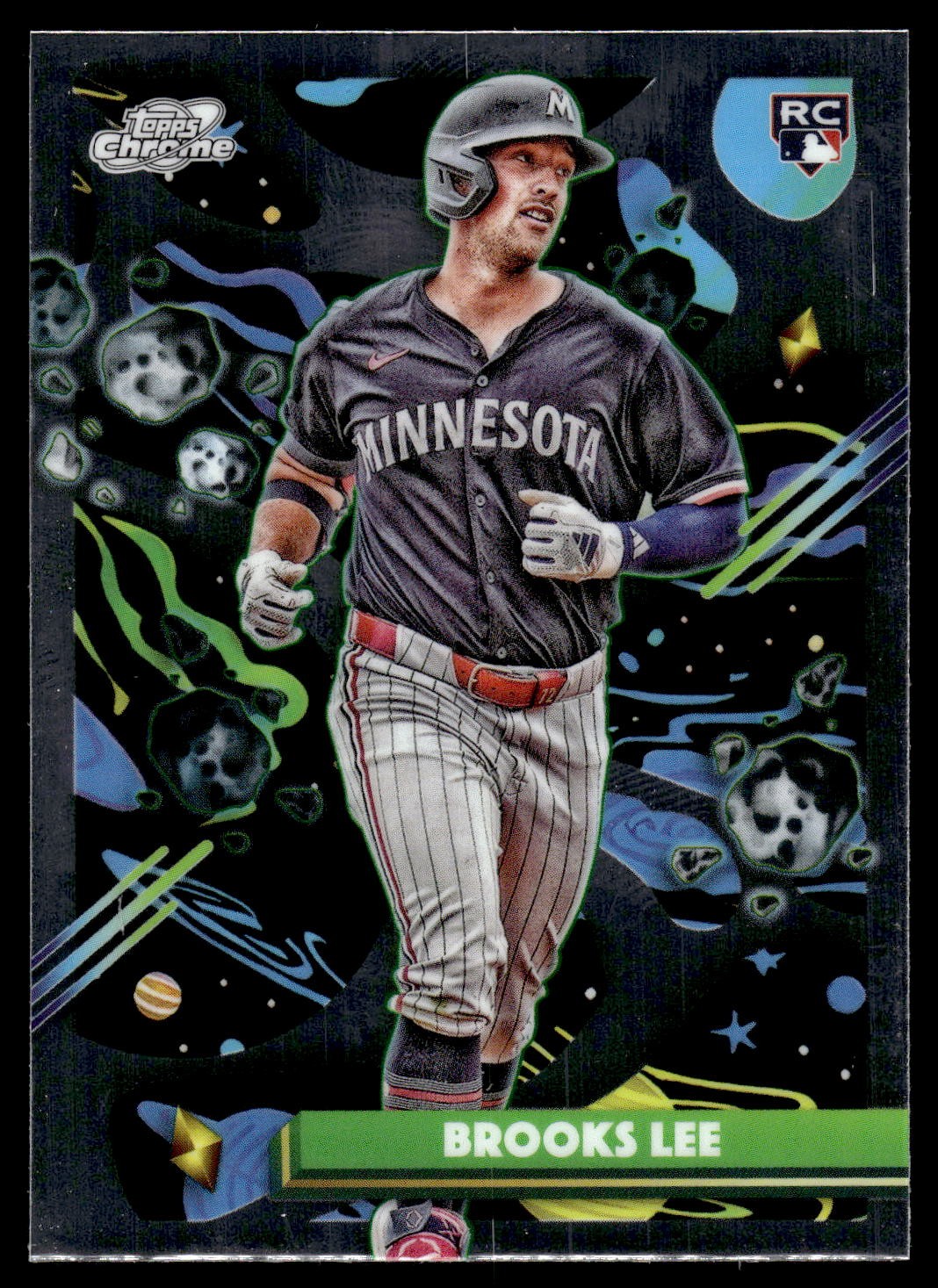 2025 Topps Chrome Cosmic #129 Brooks Lee