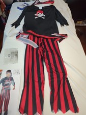 Rubie's Pirate Child Large 12-14 Halloween Costume Boys Pirates Of Caribbean New