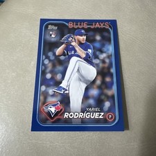 2024 Topps Update YARIEL RODRIGUEZ RC RETAIL BLUE #US317 Toronto Blue Jays Match