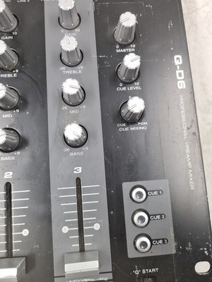 American Audio Q-D6 Mixer Not Tested | eBay