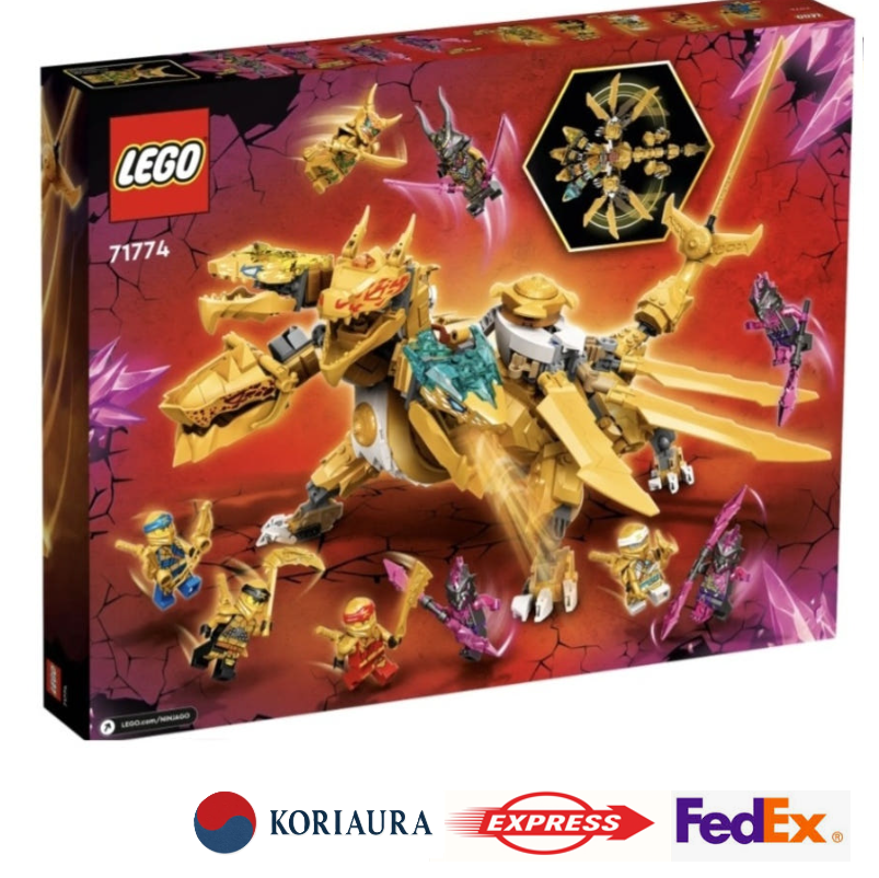 LEGO NINJAGO 71774 Lloyd's Golden Ultra Dragon 989pcs MISB US DDP