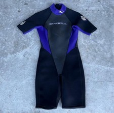 O  Neill Y2K Vintage Reactor 21 Short Wetsuit Women  s 10 Surfer Grunge