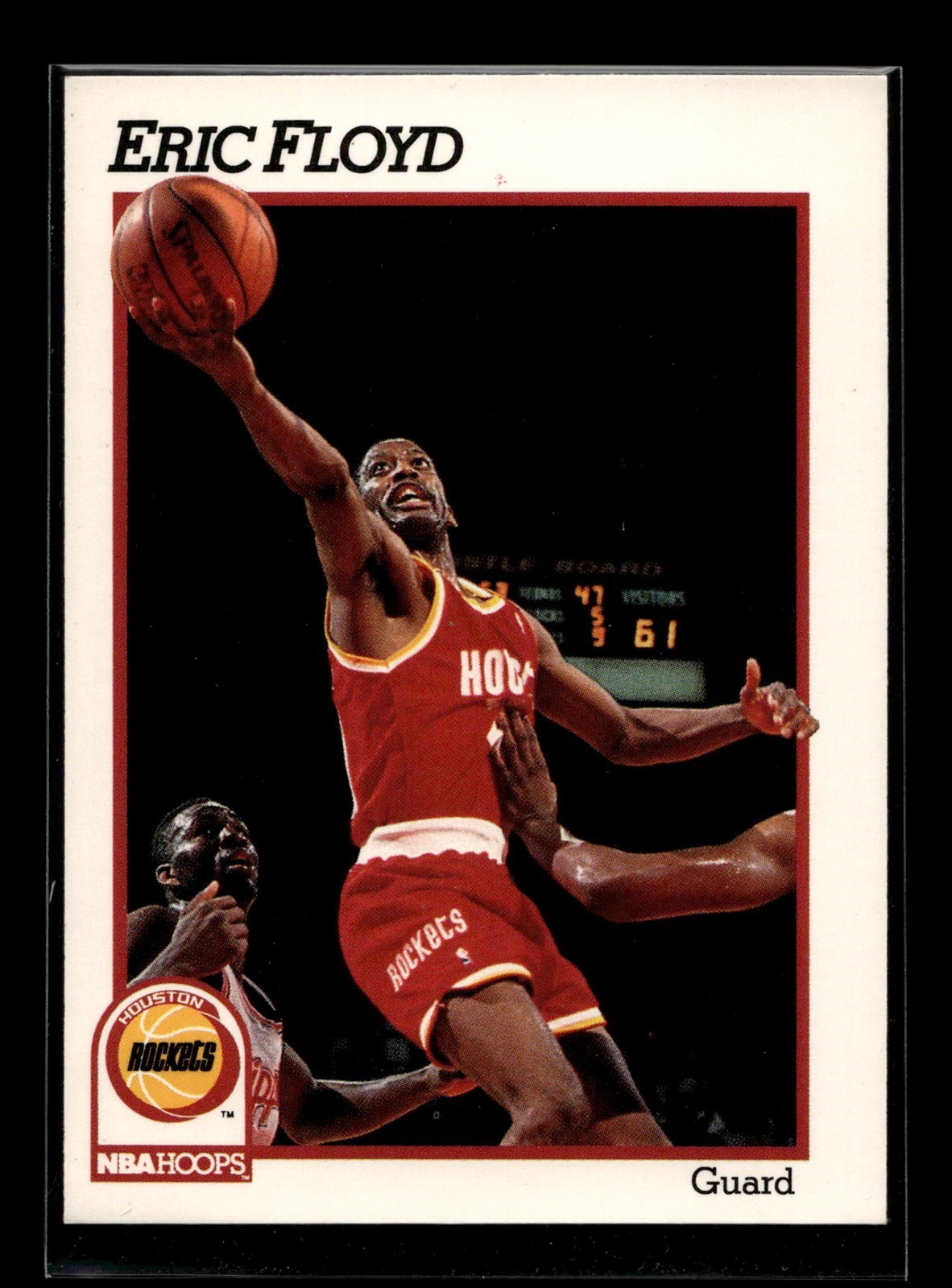 #75-(VG)--Eric Floyd--1991-92 Hoops