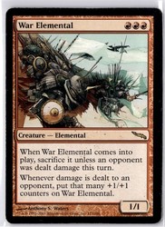 War Elemental - Mirrodin #112 Rare