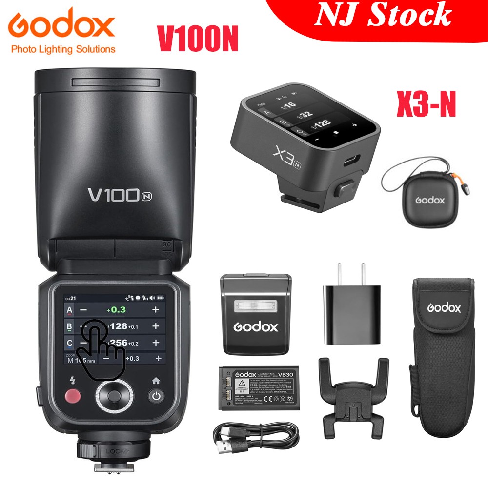 Godox V100 N V100N Caera Flash For Nikon, Godox V100 Flash For Nikon,1 - View #5