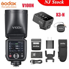 Godox V100 N V100-N 100Ws TTL HSS Touchscreen Flash for Nikon X3-N Trigger