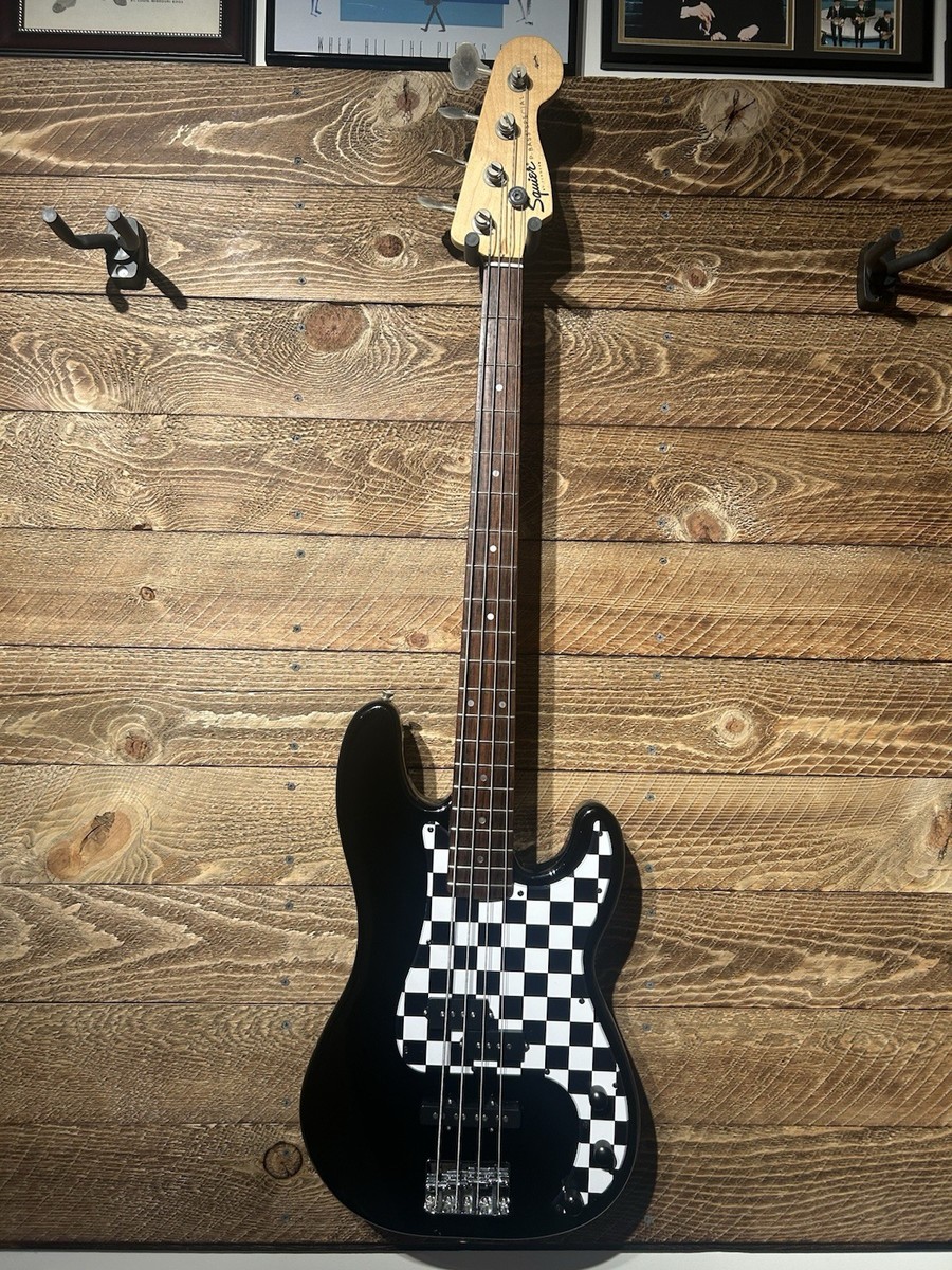 Squier Precision PJ Bass Special 1997 - Gloss Black W/Fender Gig