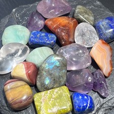 Assorted Tumbled Stones And Crystals Mix (By The Ounce or Pound) Wholesale