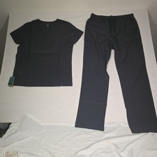 Medical Scrub Set Unisex Uniform Top Pants