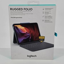 Logitech Rugged Folio Keyboard Case for Apple...