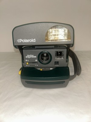 Polaroid 600 One Step Express Green Instant Film Camera Vintage Untested 