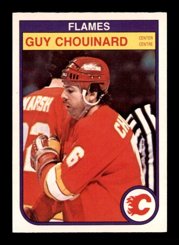 1982 O-Pee-Chee #41 Guy Chouinard  NM/NM+ X3221043