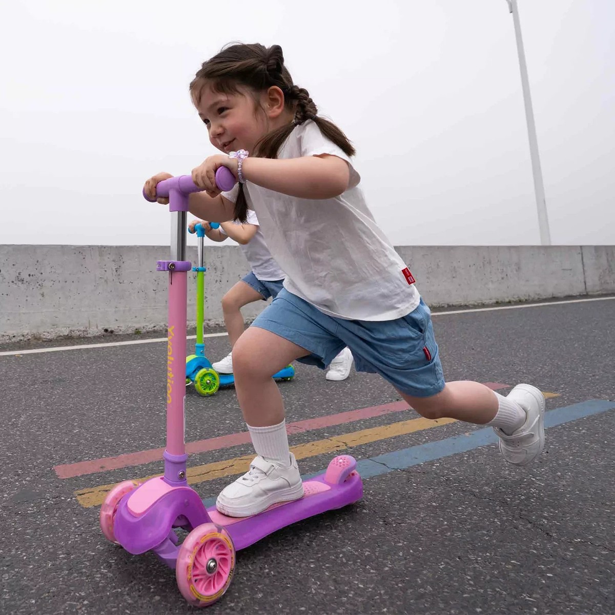 Yvolution Glider Air Wheels Kids Scooter