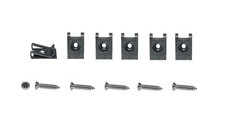 1974-77 Camaro Stainless Chrome Headlight Bezel Mounting Kit G4373 1974-77 Camaro Stainless Chrome Headlight Bezel Mounting Kit G4373