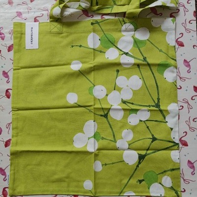 Marimekko Lumimarja Eco Bag, 17.3x17 inches, Used