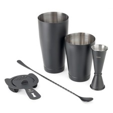 M37101 Basics Cocktail Set, 5-Piece, Matte Black