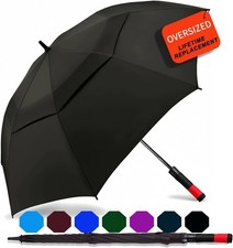Golf Umbrella Large 62/68/72 Inch Automatic Open Golf Umbrella Extra Large