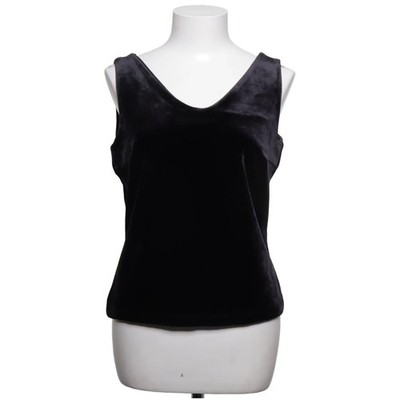 Hennes Collection, Tank­top, Größe: M, Schwarz, Elasthan/Polyester #Vb5