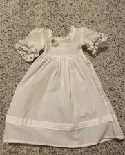 American Girl Pleasant Company Felicity White Summer Outfit Gown Dress