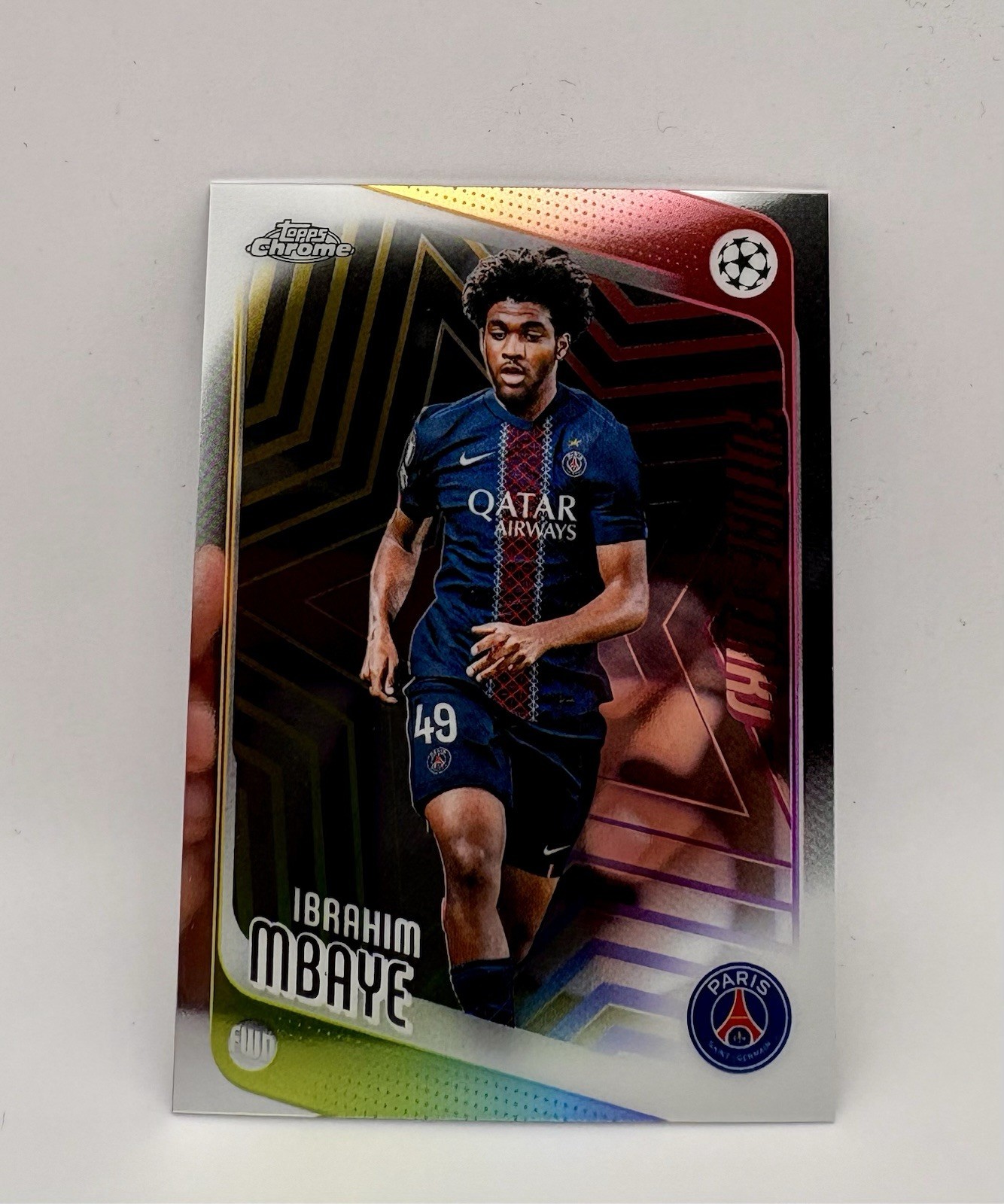 2025-26 Topps Uefa Club Competitions - Future Stars Ibrahim Mbaye #158