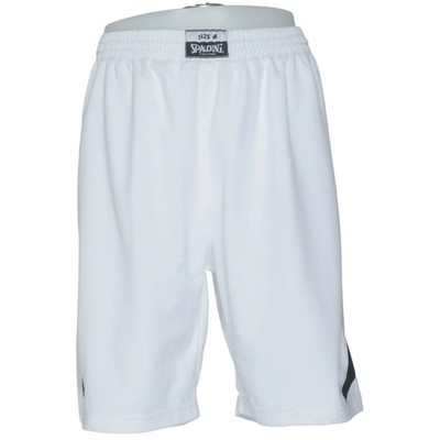 Spalding, Basketball Shorts, Größe: M, Weiß, Polyester, Herren #Yk2