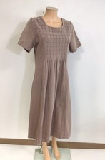 Brown Prairie Maxi Dress Made USA Womens Small