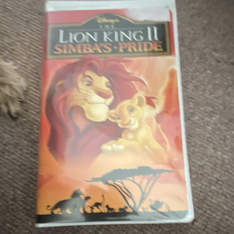 Disney The Lion King II: Simba's Pride VHS NTSC G 1998 English Clamshell