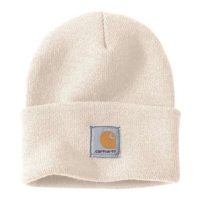 Carhartt Rib Watch Strickmütze Winter weiß UNIKAT VERSTELLBAR