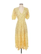 Faithfull the Brand Women Yellow Cocktail Dress 2