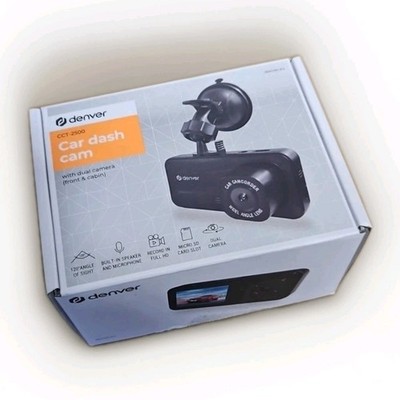 Denver CCT-2500 Dashcam mit Doppelkamera KFZ-Kamera Schwarz  ''Gratis Versand''