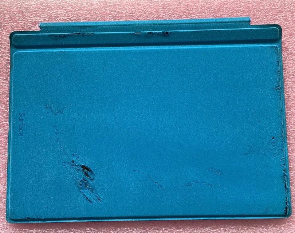 Genuine Microsoft Surface Pro 3 4 5 6 TypeCover Keyboard (1644) Cyan*Read*#05 - Image 4 of 4
