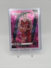 2024-25 Panini Prizm #228 Jaylon Tyson Prizms Pink Ice