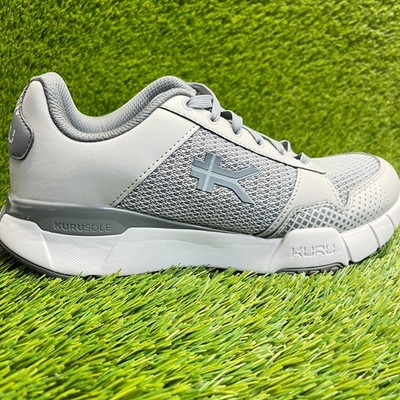 Kuru Quantum 2.0 Mens Size 8E Gray White Athletic Running Walking Shoes Sneakers