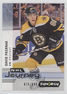 2019 Upper Deck Synergy NHL Journey Rookie Season /899 David Pastrnak #NP-8 0e3
