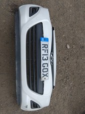 Hyundai i20 2013 Front Bumper White E2 #ABC20