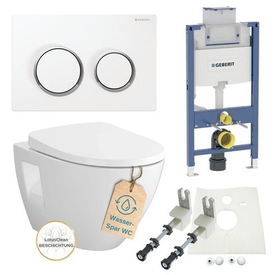 Geberit Vorwandelement Omega 82 oder 98 cm Vento WC spürlandlos Komplettset