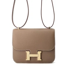 HERMES Constance3 Miroir Size Mini Epsom Etoupe