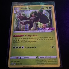 Rillaboom (Prerelease) SWSH006 Pokémon Sword & Shield Promo Cards Holo Stamped on eBay