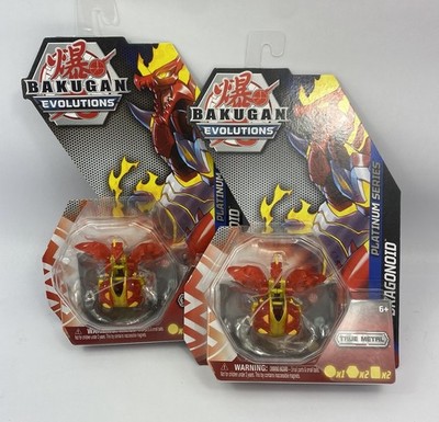 Dragonoid 2022 Bakugan Evolutions Platinum Series True Metal Action Figure New 2