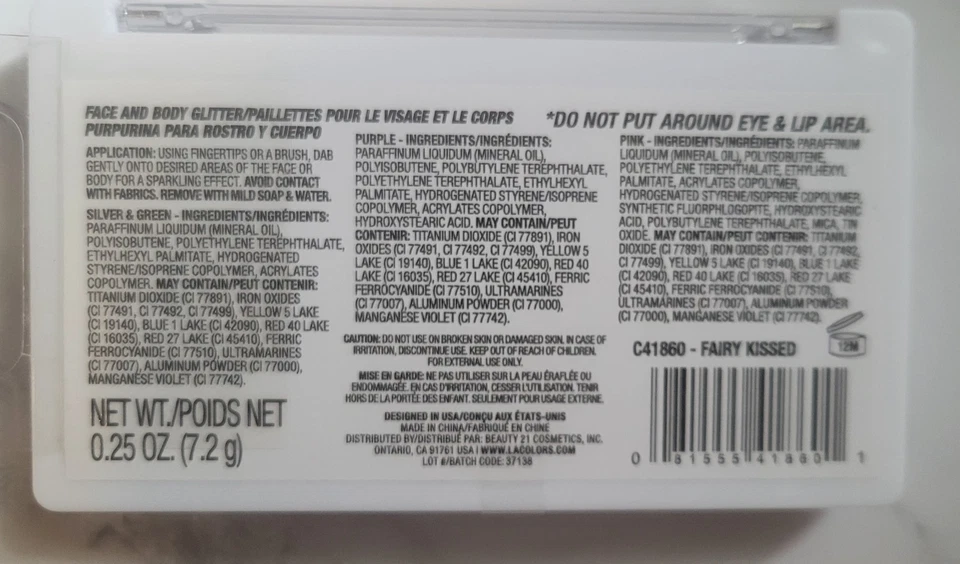 la colors beautifully bewitched color cream pallette For Face And Body - Image 3 of 3