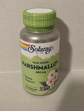 Marshmallow 480 mg 100 Caps By Solaray- NEW- FREE SHIPPING
