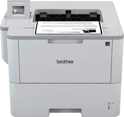 Brother HL-L6400dw Monochrome Duplex Laser Printer AIM-ReCertify with Supplies