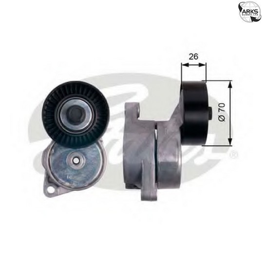 Aux Belt Tensioner fits BMW 520 E34, E39, E60 2.0 2.2 90 to 05 Drive V-Ribbed - Image 30